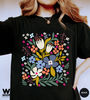 Flower Shirt, Wildflower T-shirt, Meadow Floral Shirt Aesthetic, Oversized Graphic Tee, Boho Tee, Hippie Womens Gift For Her - 5.jpg