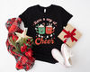 Retro Christmas cheer shirt, Christmas party shirt, Cute Women's holiday shirt, Women's Christmas top, Xmas shirt, funny Holiday shirt - 8.jpg