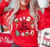 Tis The Season Retro Christmas Sweatshirt and Hoodie, Womens Christmas Sweatshirt, Cute Christmas Crewneck, Trendy Christmas Sweatshirts - 4.jpg