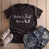 Baby Announcement Shirts, Baby's First Race, T-shirt, Baby Showers, Running Tees - 1.jpg