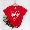 Heart Stethoscope Shirt-Nurse T-shirt-Nurse Tees-Cute Nurse Shirts -Nurse Appreciation Gift-Nurse Gift Idea-Nurses Week Gift-Nurselife Shirt - 1.jpg