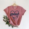 Heart Stethoscope Shirt-Nurse T-shirt-Nurse Tees-Cute Nurse Shirts -Nurse Appreciation Gift-Nurse Gift Idea-Nurses Week Gift-Nurselife Shirt - 2.jpg