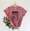 Nutrition Facts Nurse Shirt-Nurse T-shirt-Nurse Tees-Cute Nurse Shirts-Nurse Appreciation Gift-Nurse Gift Idea-Nurses Week Gift,Nurse Life - 1.jpg