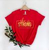 She is Strong Shirt,Mama Shirt,Mothers T-Shirt,Cute Mom Shirt,Cute Mom Gift,Mother's Day Gift,New Mom Gift,Mama with Heart T-Shirt - 4.jpg