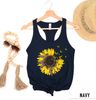 Sunflower Tank Top Sunflower Tank Tops for Women Plus Size Clothing Available Womens Summer Tops Womens Summer Clothing Sun Flower - 6.jpg