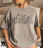 Wildflower Tshirt, Comfort Colors Shirt, Floral Tshirt, Flower Shirt, Gift for Women, Oversized Ladies Shirts, Best Friend Gift - 7.jpg