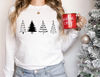 Christmas trees long sleeve shirt, women's Christmas shirt, Christmas holiday shirt, Xmas farmhouse Christmas tee - 6.jpg