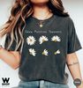 Grow Positive Thoughts Tee, Floral T-shirt, Bohemian Style Shirt, Oversized Shirt, Trending Right Now, Womens Graphic T-shirt, Love - 1.jpg