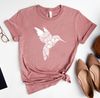 Hummingbird Shirt, Floral Hummingbird Shirt, Bird Lover, Nature Lover, Hummingbird Books Shirt - 5.jpg