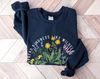 Wildflower T-shirt, Floral Sweatshirt, Vintage Floral Tee, Flower Fall Sweatshirt, Womens Sweatshirt, Ladies Top, Best Friend Gift - 7.jpg