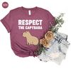 Vintage Capybara Shirt, Capybara Clothing, Capybara T-Shirt, Capybara Crewneck Sweatshirt, Capybara Graphic Tees, Gift for Him, Gift for Her - 4.jpg