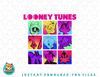 Looney Tunes Group Shot Pop Art Box Up png, sublimation, digital download.jpg