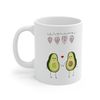 Avocado Lover Ceramic Mug 11oz, Mug Gift for Love, Gift Mug for Valentine's Day, Lover Mug 11oz - 3.jpg