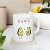 Avocado Lover Ceramic Mug 11oz, Mug Gift for Love, Gift Mug for Valentine's Day, Lover Mug 11oz - 8.jpg