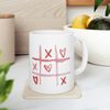 Tic-Tac-Toe Love Ceramic Mug 11oz, Mug Gift for Couple, Gift Mug for Valentine's Day, Mug for Love, Ceramic Mug 11oz - 7.jpg