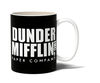 Dunder Mifflin Black Background Office TV Series - World's Best Boss Office Inspired - 11 or 15 OZ white cup mug - 2.jpg