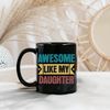 Dad From Daughter, Dad Mug, Fathers Day Gift, Daddy Daughter Gift, Step Dad Gift, First Time Dad Gift, Dad gift from baby, From daughter - 5.jpg