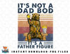 Its Not A Dad Bod Its A Father Figure Bear Drinking Beer png, sublimation, digital download.jpg