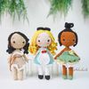 Alice crochet amigurumi doll, amigurumi princess doll, Alice in wonderland amigurumi princess, stuffed doll, baby shower gift, birthday gift (6).jpg
