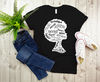 Powerful Afro Woman T-shirt, Afrocentric Shirt, Afro Woman Long Sleeve, Afro American Shirt, Black Woman Shirt, Black History Month Shirt - 2.jpg
