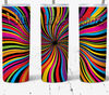 Psychedelic Beauty Color Waves Tumbler, Colorful Tumbler, Colorful Skinny Tumbler.Jpg