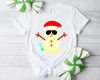 Beach Snowman Tshirt, Christmas in July, Christmas in Summer Gift, Christmas Snowman in July, Christmas in July Shirt Gift, Summer Xmas Tee - 5.jpg