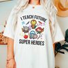 Marvel Avengers Classic I Teach Super Heroes Graphic T-Shirt - 5.jpg