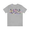 Kindergarten Kinder K 90's Decade Theme Teacher Group Team Tee  Bella + Canvas Shirt  Teacher POD  Team Spirit Week T-shirt - 3.jpg