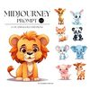 Midjourney Cute Animal Vector Illustrations Prompt.png