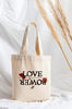 Love Power Tote Bag, Womens Tote Bag, Gift Tote Bag, Cute Tote Bag, Special Days Tote Bag, Valentine's Day Tote Bag, Canvas Tote Bag - 1.jpg