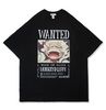 Luffy Wanted Poster Printed T-Shirt  King of The Pirates T-Shirt  Pirate Anime T-Shirt  Luffy Gear 5 T-Shirt  Sun God Nika T-Shirt - 2.jpg