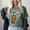 Baby Groot Balloons Comfort Colors® Shirt, Marvel Guardians Of The Galaxy Groot Shirt, Disneyworld Shirt, Disney Family Trip Shirt - 4.jpg
