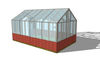 10x16 Gable Greenhouse Plans - back view.jpg