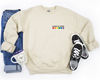 Love is Love Rainbow Heart Sweatshirt, Pride Rainbow Heart Sweatshirt, Pride Shirt Unisex Sweatshirt LGBT tee X-mas gift Perfect gift - 4.jpg