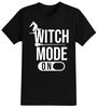 Witch Mode On Halloween T-Shirt For Men, Women & Kids 100% Cotton Black Shirt, Funny Scary T-Shirts, Horror Movie Shirts - 1.jpg