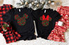 Mickey & Minnie Head Shirt, Cute Christmas Disney Couple Shirt, Cute Couple Shirt, Christmas Gift, Minnie and Mickey, Husband and Wife Shirt - 1.jpg