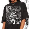 Bad Bunny Doodle Art Shirt, Vintage Un X100to Lyrics Merch Tee Sweatshirt Hoodie, Bad Bunny Tattoo Tour 2023 DA0305DT - 3.jpg