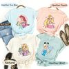 WDW Magic Kingdom Shirt, Disney Princess Shirt, Disney Princess Birthday Shirt, Disney Ariel, Disney Elsa, Disney Rapunzel, Mom and Daughter - 1.jpg