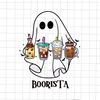 Ghost Boorista Halloween Png, Spooky Ghost Coffee Barista Png, Ghost Barista Png, Barista Halloween Png, Coffee Halloween Png - 1.jpg