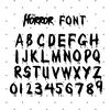 HORROR FONT SVG, Horror Alphabet svg, Horror Svg, Blood Font svg, Horror Cricut, Font svg, Alphabet svg, Instant download - 1.jpg