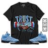 Snake Trust No One Unisex Sneaker Shirt Match Retro University Blue 5s Tee, Jordan 5 University Blue T-Shirt, Hoodie, Sweatshirt - 2.jpg