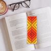 cross stitch bookmark pattern geometrical