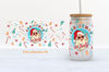 Christmas in July, Libbey Glass Can Tumbler Sublimation Design, 16 oz libbey can wrap beach christmas,  Santa Png, Design Digital Download - 2.jpg