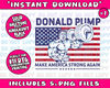 Donald Pump - Donald Trump Weight Lifting Gym Workout ShirtPng Bundle, Trending Png, Popular Printable - 2.jpg