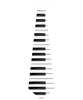 Music Piano Necktie Costume Cool Instrument Christmas Gift png, sublimation.png