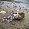 Ammonite knitting pattern, shell, knitting toy, sea animal, rare ancient knitted animal, sea world, how to make DIY1.jpg
