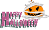 Happy Halloween Pumpkin Mummy.png
