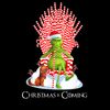 Grinch Is Coming Candy Cane Throne Funny Christmas Parody T-Shirt.jpg