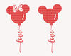 Mouse Balloon Bundle Svg, Mouse Love Svg, Funny Valentine's Day, Valentine's Day, Mouse Valentine Svg, Valentines Couple shirt SVG File - 1.jpg