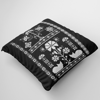 vintage cat cross stitch pattern pillow